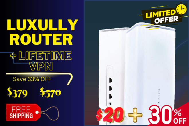 Luxully Router Pre Order (May 2025)